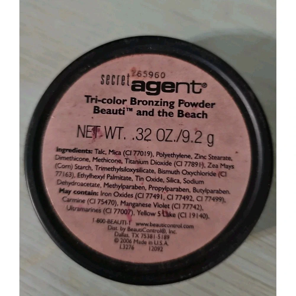 Beauticontrol Tri-color bronzing powder Bronzed Beauti and The Beach